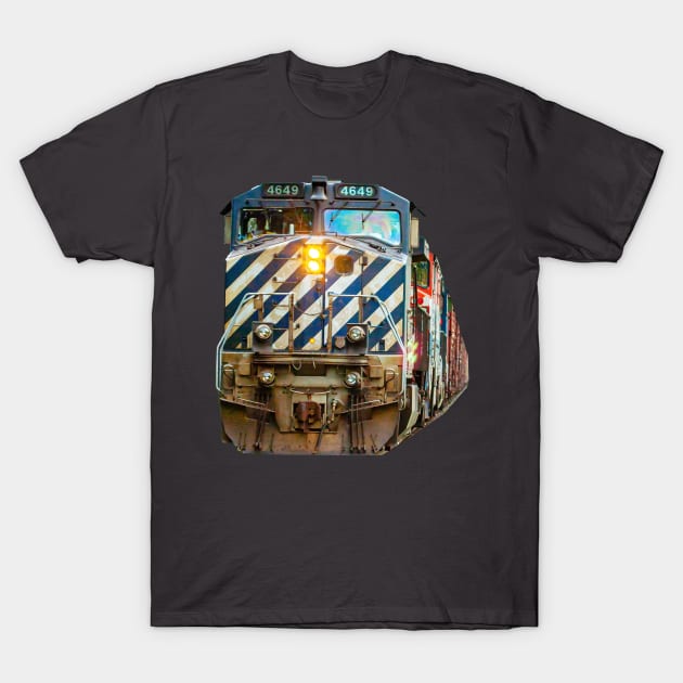 Locomotive in Canada T-Shirt by dalyndigaital2@gmail.com